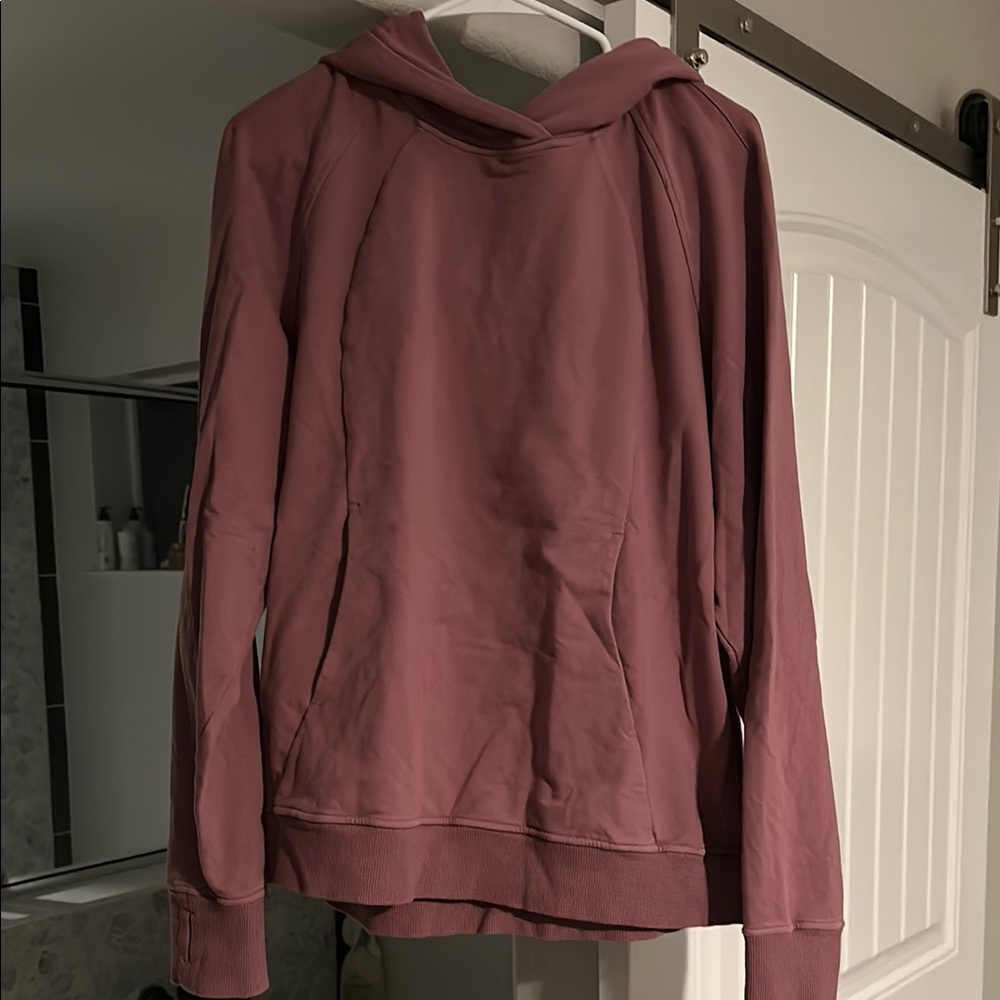 Women's Mauve Hoodie Sweater